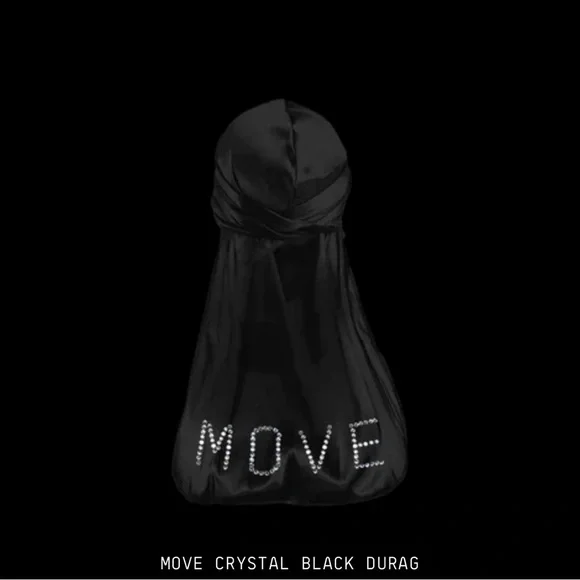 Beyonce Renaissance Move Crystal Black Durag - Picture 1 of 4
